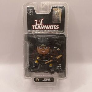 Lil Teammates NHL Boston Bruins Figure Vinyl Collectible Series 2 Slapper New